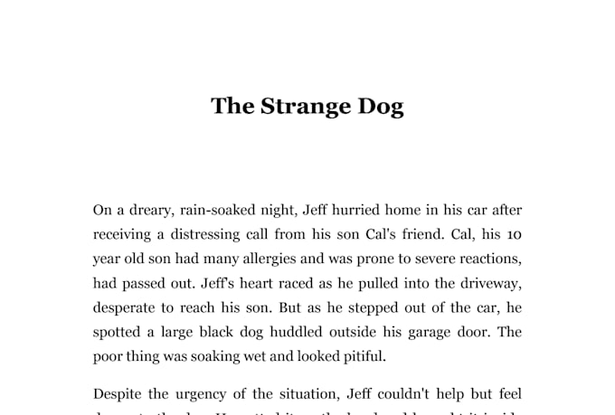 write the most terrifying horror story
